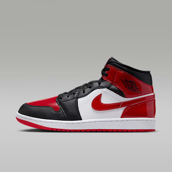 Nike Air Jordan 1 赤黒 ハイカットシューズ Nike Air Jordan 1 赤黒白 ハイカットシューズサイズ26.0 - メルカリ